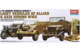Academy 1/72 Light Vehicles Of Allied & Axis During WWII